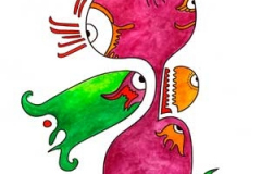 carte postale, ataha 9, artiste peintre, vilmagine, VILMA