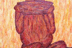 faim de fin, A02, oil on canvas, artist VILMA, site vilmagine.com