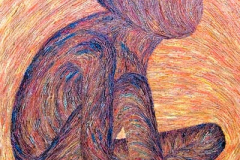 faim de fin, A03, oil on canvas, artist VILMA, site vilmagine.com