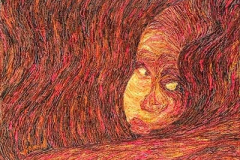 faim de fin, C02, oil on canvas, artist VILMA, site vilmagine.com