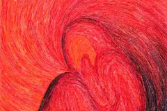 sentimention, régression, oil on canvas, artist VILMA, site vilmagine.com